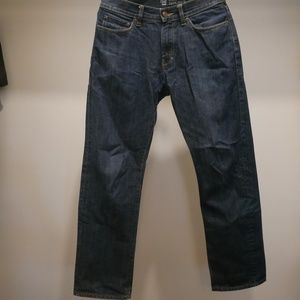 Gap straight-fit 30/30 dark blue denim